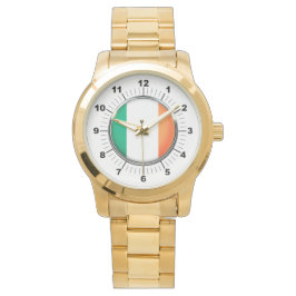 Reloj de pulsera de oro sobredimensionado de la ba