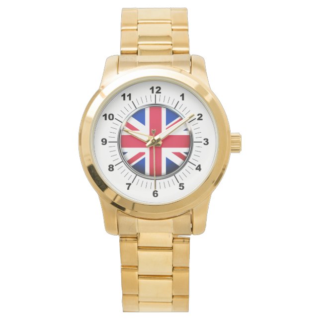 Reloj de pulsera de oro sobredimensionado de la ba (Anverso)