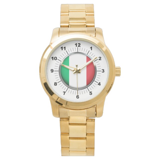 Reloj de pulsera de oro sobredimensionado de la ba (Anverso)