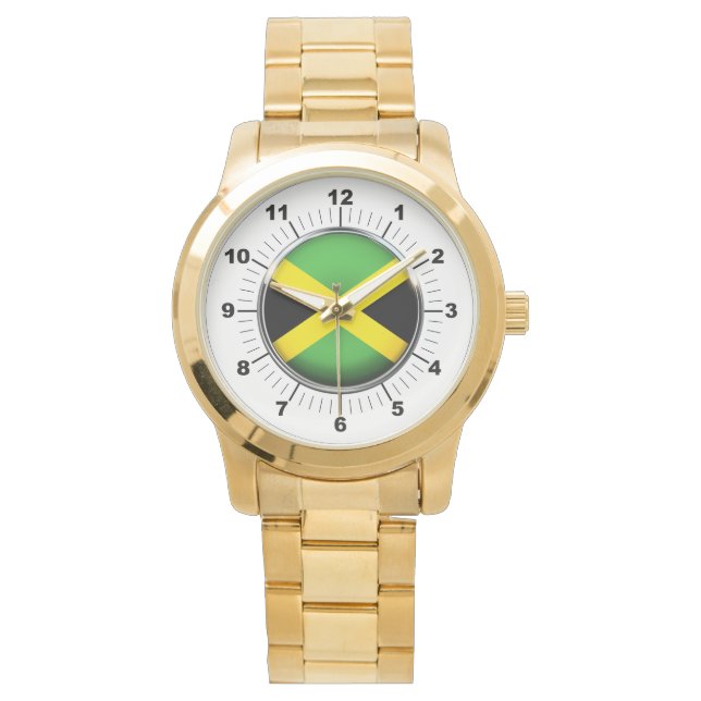 Reloj de pulsera de oro sobredimensionado de la ba (Anverso)