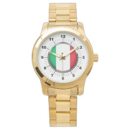 Reloj de pulsera de oro sobredimensionado de la ba