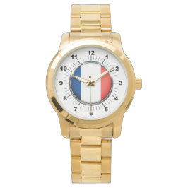 Reloj de pulsera de oro sobredimensionado de la ba
