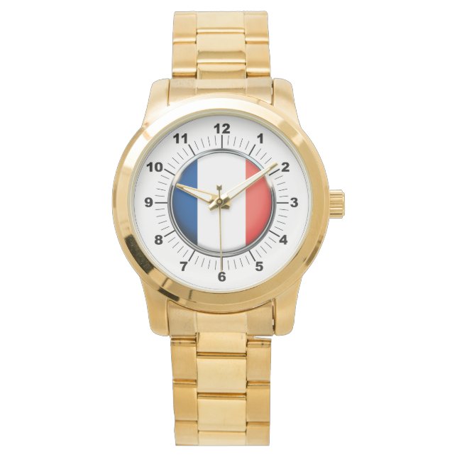 Reloj de pulsera de oro sobredimensionado de la ba (Anverso)