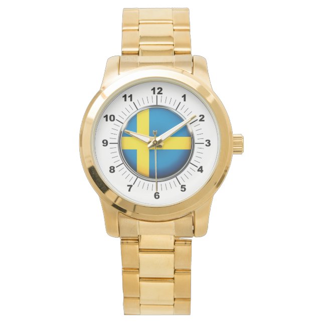 Reloj de pulsera de oro sobredimensionado de la ba (Anverso)