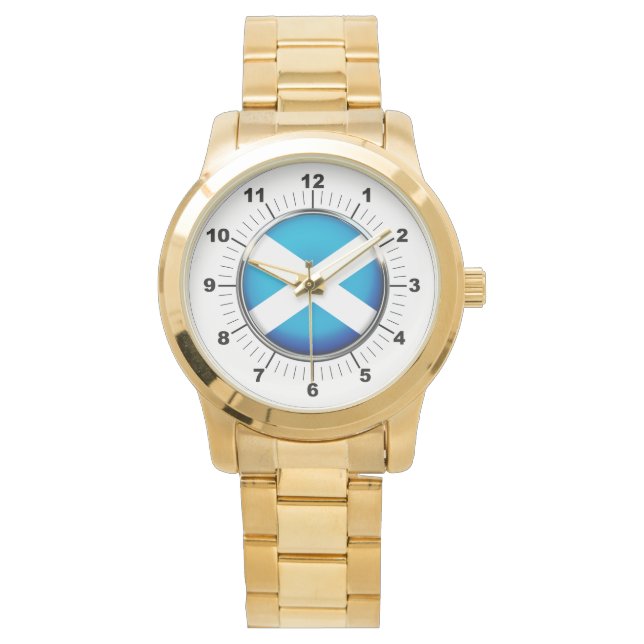 Reloj de pulsera de oro sobredimensionado de la ba (Anverso)