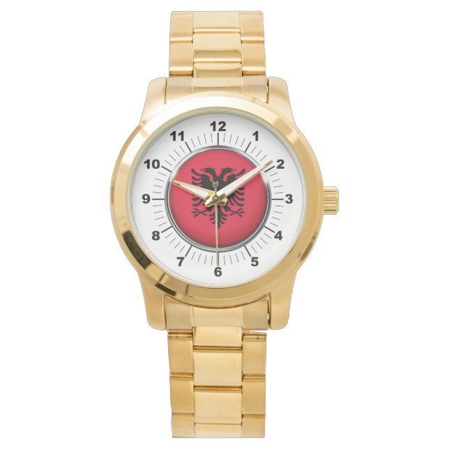Reloj de pulsera de oro sobredimensionado de la ba (Anverso)