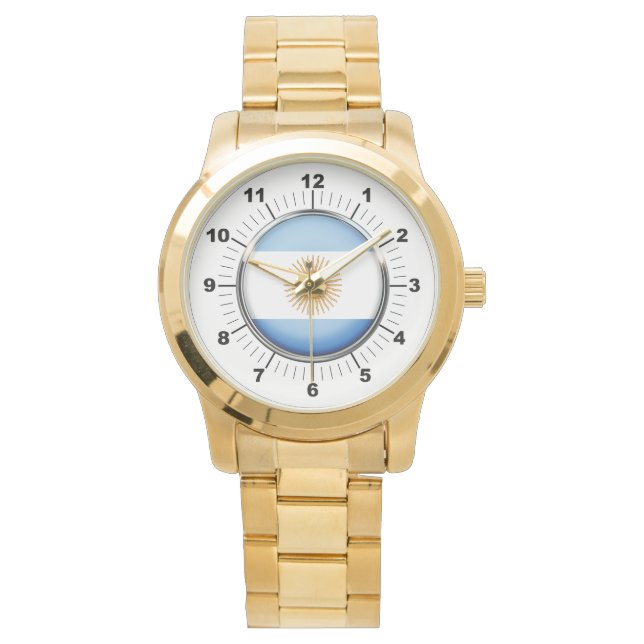 Reloj de pulsera de oro sobredimensionado de la ba (Anverso)