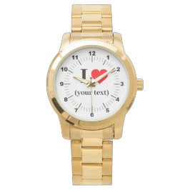 Reloj de pulsera de oro sobredimensionado para hom