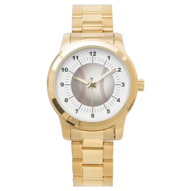 Reloj de pulsera de oro sobredimensionado para muj (Anverso)