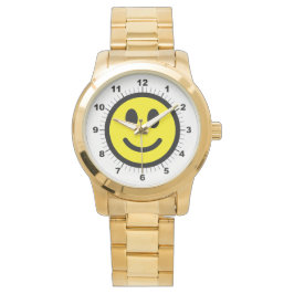 Reloj de pulsera de oro sobredimensionado para muj