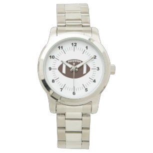 Reloj de pulsera de plata sobredimensionado para e