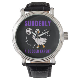 Reloj De Pulsera De repente un experto en fútbol