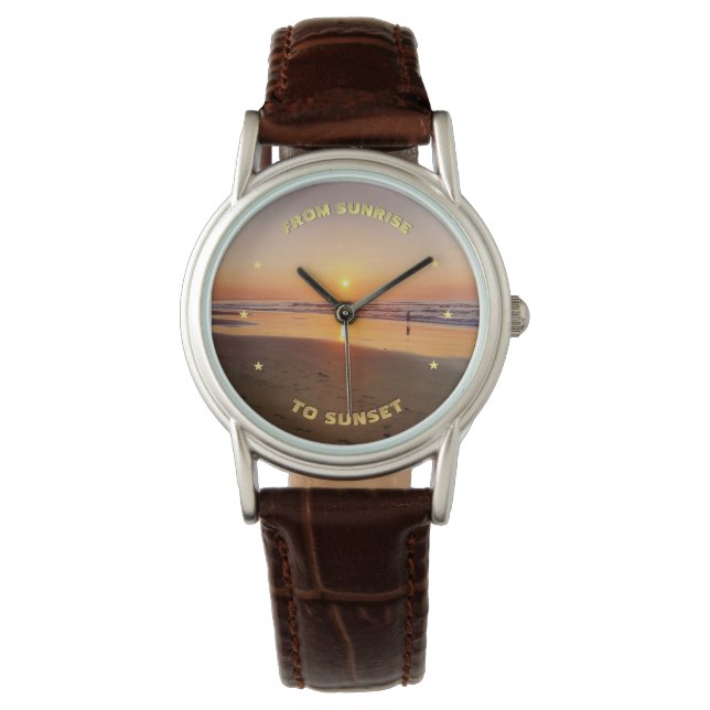 Reloj De Pulsera De Sunrise a Sunset (Anverso)