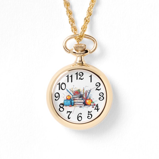 Reloj De Pulsera De vuelta a la escuela  (Anverso)