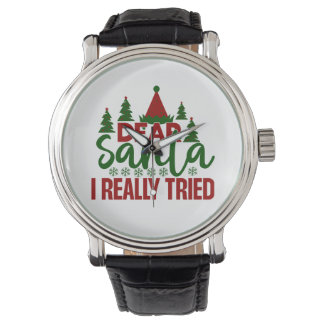 Reloj De Pulsera Dear Santa – Funny Christmas