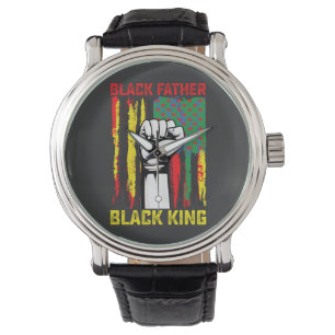 Reloj De Pulsera Decimoctavo Día del Padre Negro: el Rey del Padre 