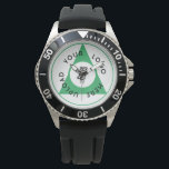 Reloj De Pulsera Declaración de logotipo comercial deportivo<br><div class="desc">Este reloj de personalizable, deportivo, con logotipo para pequeñas empresas es el accesorio perfecto para cualquier empresario que desee hacer una declaración. Este elegante y elegante reloj cuenta con una cara atrevida que se puede personalizar con su propio logo comercial. Este reloj no es sólo un reloj funcional, es una...</div>