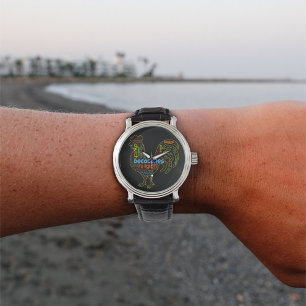 Reloj De Pulsera DeColores Cursillo Rooster Word Cloud