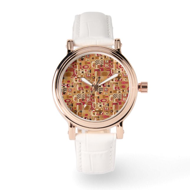 Reloj De Pulsera Decoración Abstracta Moderna (Anverso)