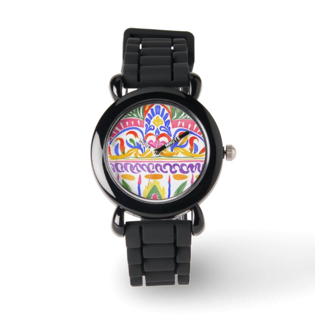 Reloj De Pulsera decoración tradicional rumana (Anverso)