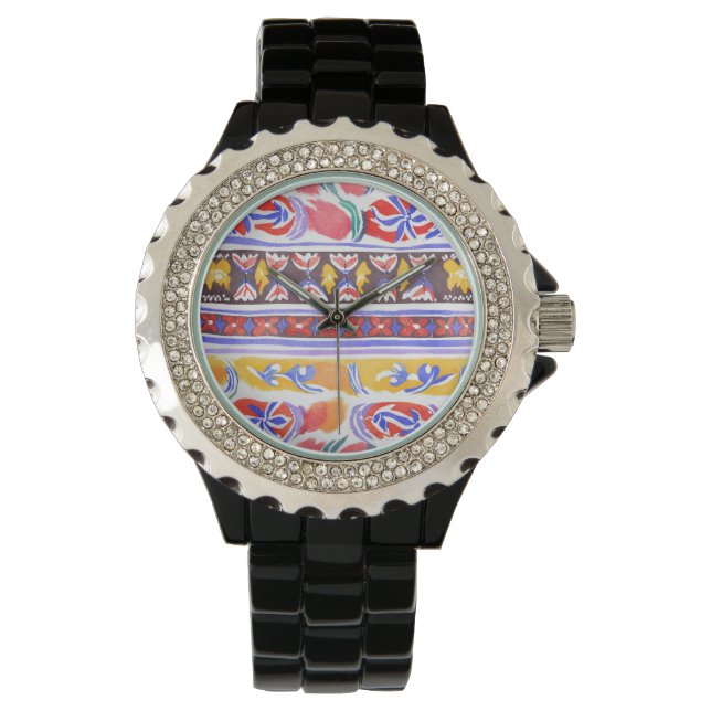 Reloj De Pulsera decoración tradicional rumana (Anverso)