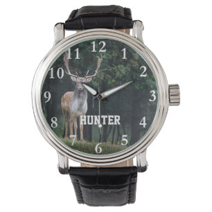 Reloj De Pulsera Deer Antler Personalizado Hunter Watch