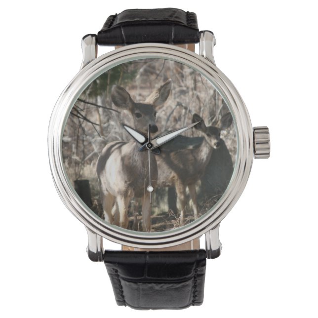 Reloj De Pulsera Deer saludando (Anverso)