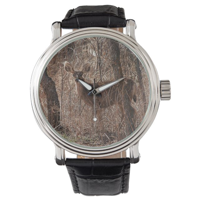 Reloj De Pulsera Deer Stare (Anverso)
