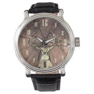 Reloj De Pulsera Deer Wildlife Whitetail Gift
