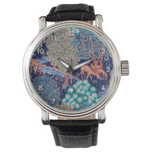 Reloj De Pulsera Deers in the Forest, William Morris
