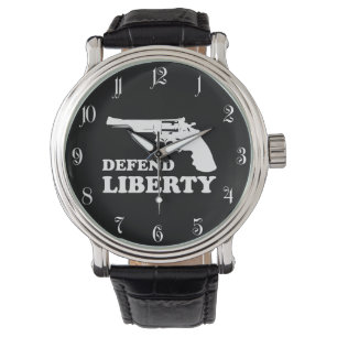 Reloj De Pulsera Defender la libertad