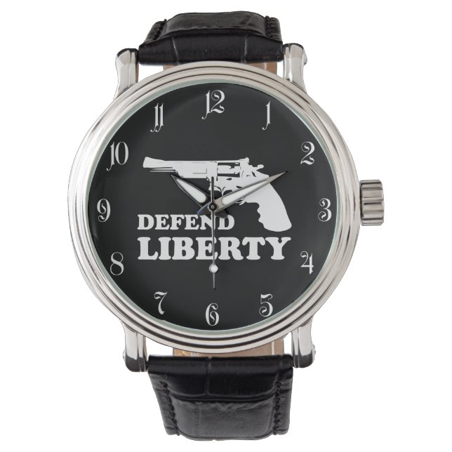 Reloj De Pulsera Defender la libertad (Anverso)