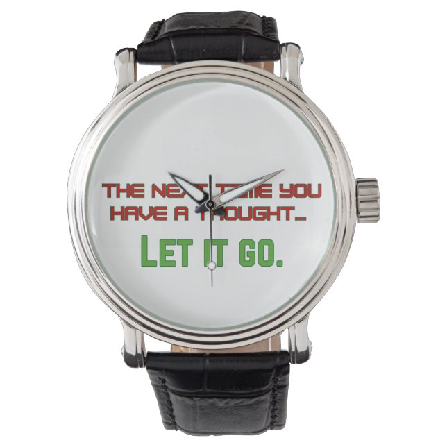 Reloj De Pulsera Deja ir (Anverso)
