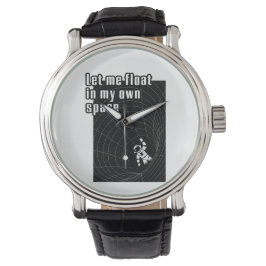 Reloj De Pulsera Déjame flotar en mi propio espacio