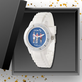 Reloj De Pulsera Dejemos volar mujeres azules