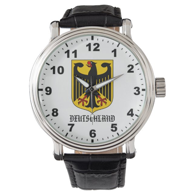 reloj de pulsera del escudo de armas de Alemania (Anverso)