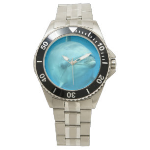 Reloj De Pulsera Delfín de Bottlenose subacuático