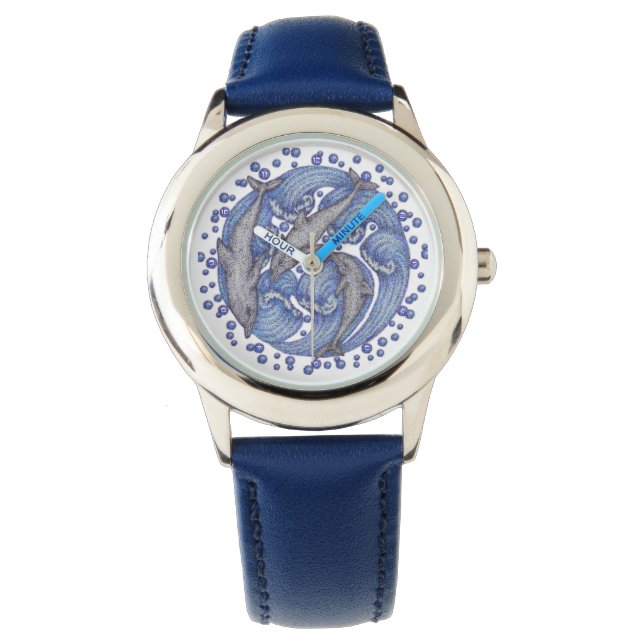 Reloj De Pulsera Delfines (Anverso)