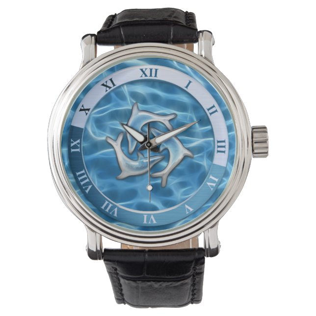 Reloj De Pulsera Delfines (Anverso)