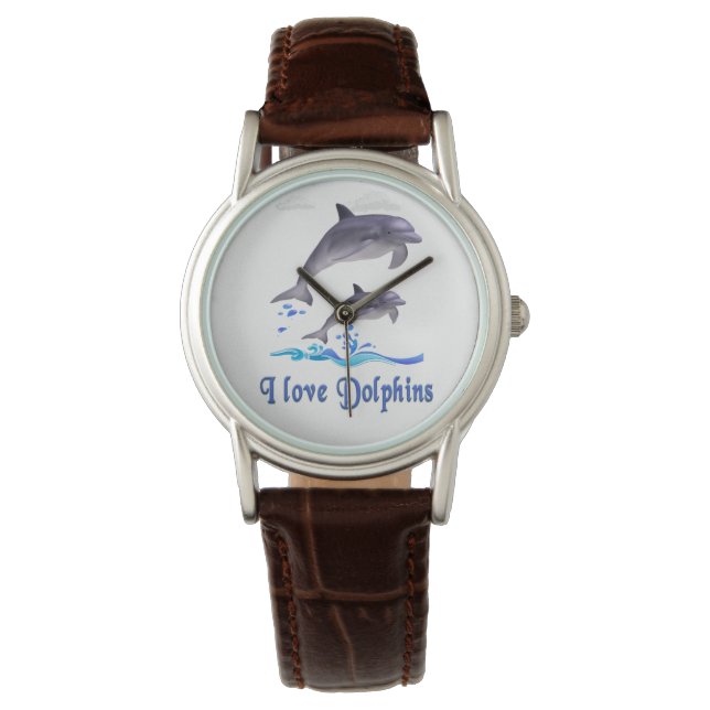 Reloj De Pulsera Delfines (Anverso)