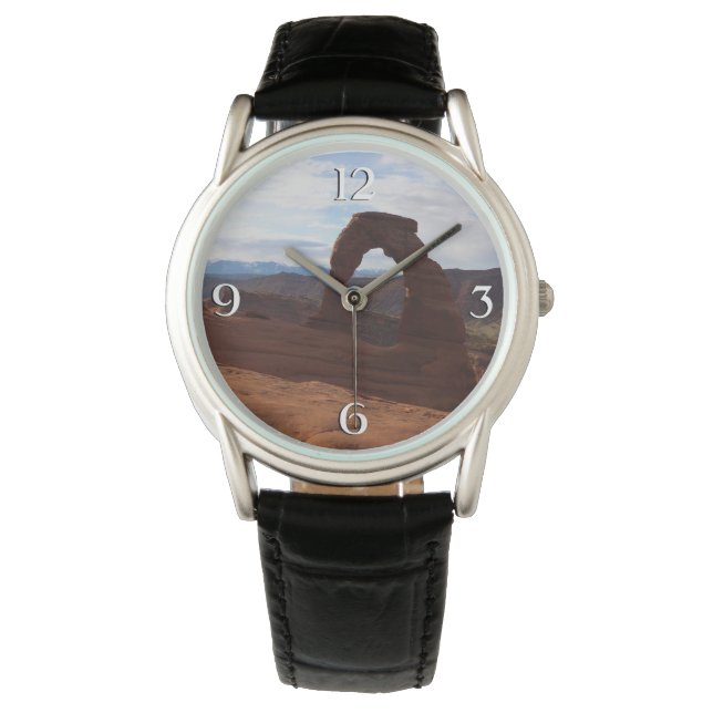 Reloj De Pulsera Delicado Arco I en el Parque Nacional Arches (Anverso)