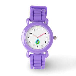 Reloj De Pulsera Delightful Easter Eggs Red Purpurina Watch