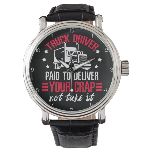 Reloj De Pulsera Deliver Your Crape, Not Take It (Anverso)