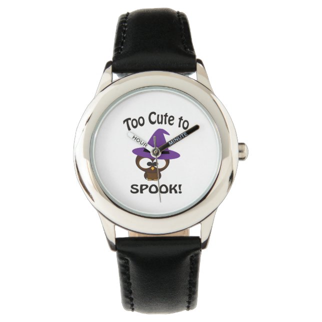 Reloj De Pulsera ¡Demasiado lindo para hablar! Owl Witch (Anverso)