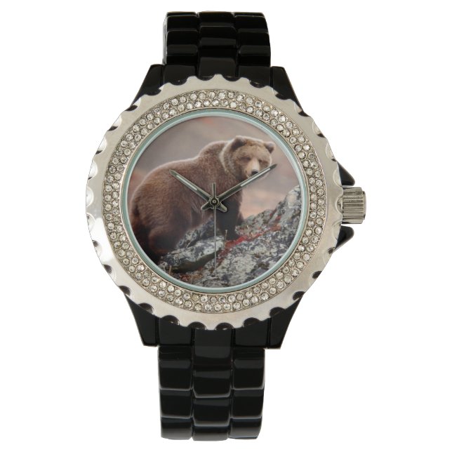 Reloj De Pulsera Denali Brown Bear (Anverso)