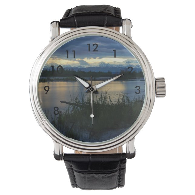 Reloj De Pulsera Denali Midnight Sunset (Anverso)
