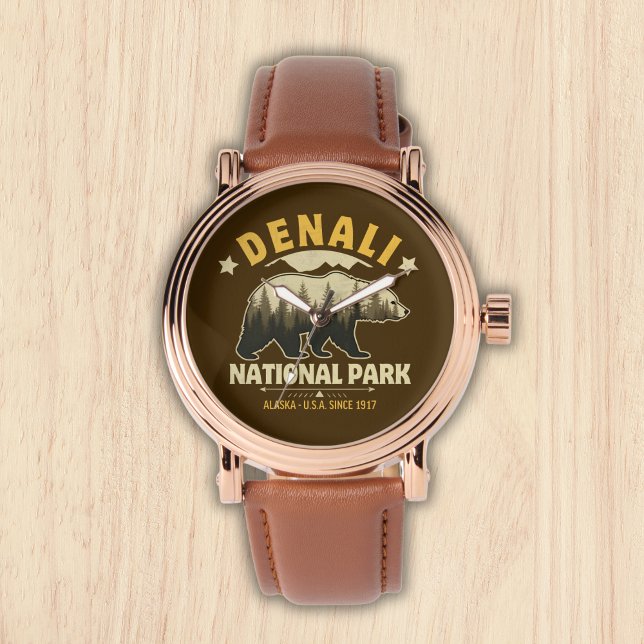 Reloj De Pulsera Denali National Park: Untamed Alaskan Forests (Subido por el creador)