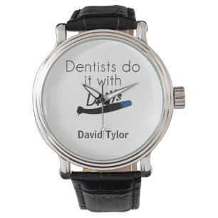 Reloj De Pulsera Dentistas Hazlo con taladros