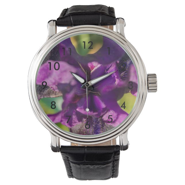 Reloj De Pulsera Dentro de un iris (Anverso)