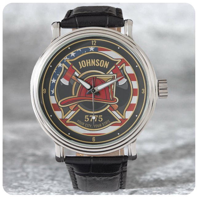 Reloj De Pulsera Departamento de Bomberos y Rescate de Bomberos Per (Subido por el creador)